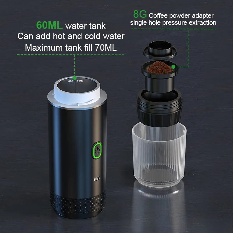 Wireless Portable coffee machine
